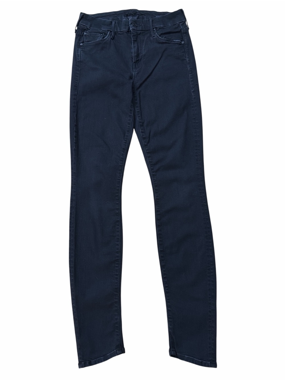 MOTHER The Looker Not Guilty Black Skinny Jeans